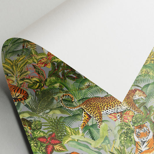 Tropical Tiger - Gift Wrap - 3 Sheets