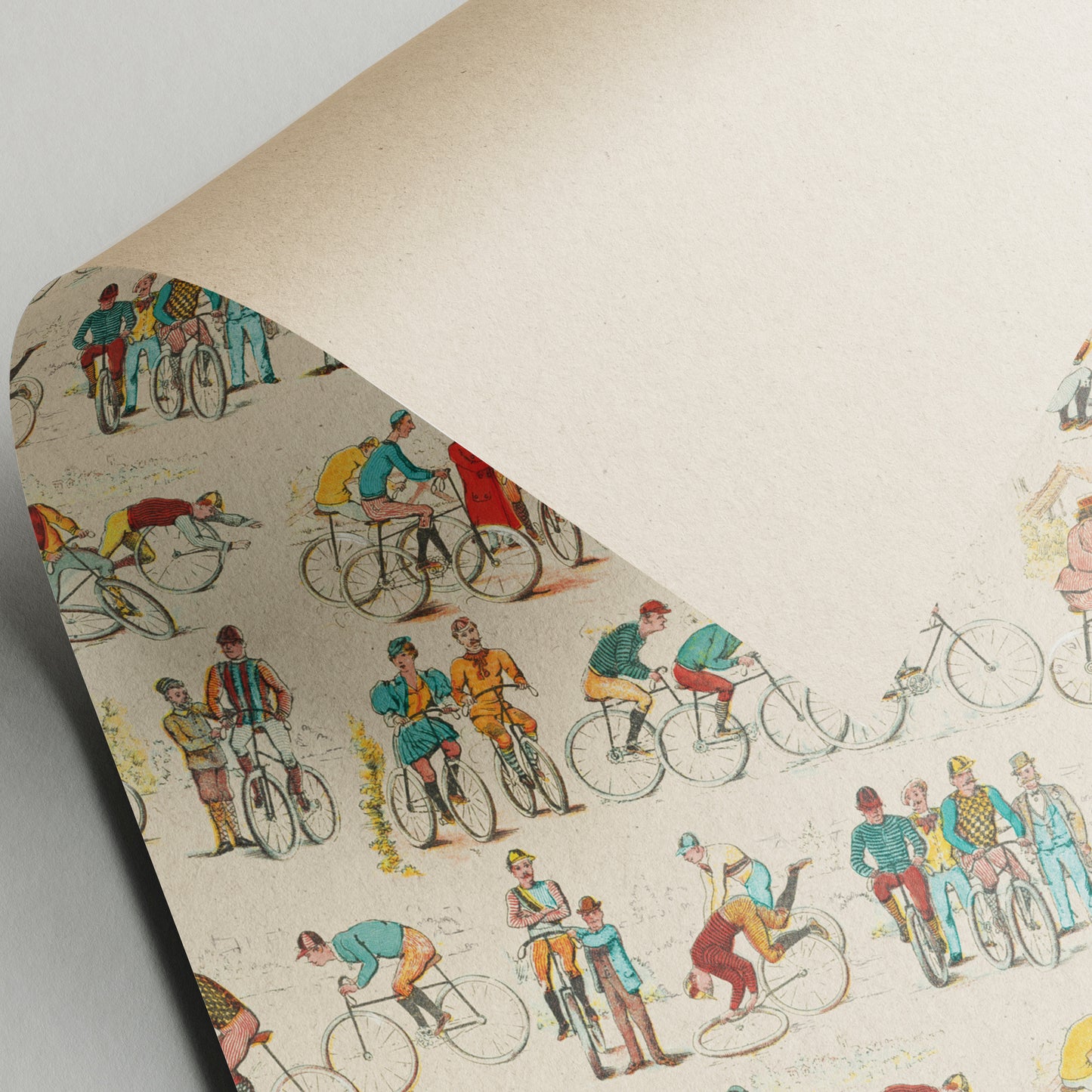 Vintage Bikes - Gift Wrap - 3 Sheets