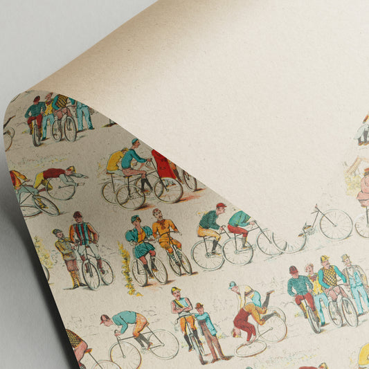 Vintage Bikes - Gift Wrap - 3 Sheets