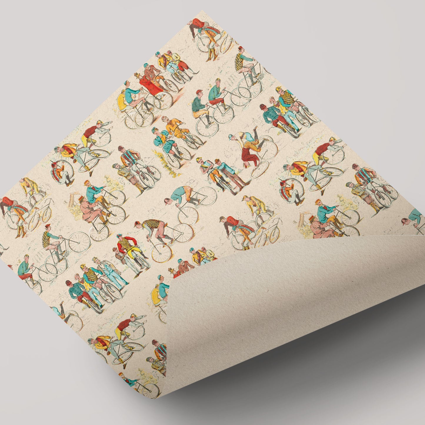 Vintage Bikes - Gift Wrap - 3 Sheets