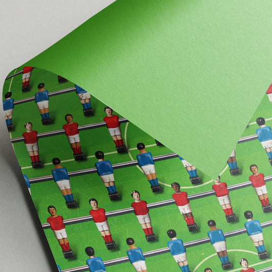 Foosball - Gift Wrap - 3 Sheets