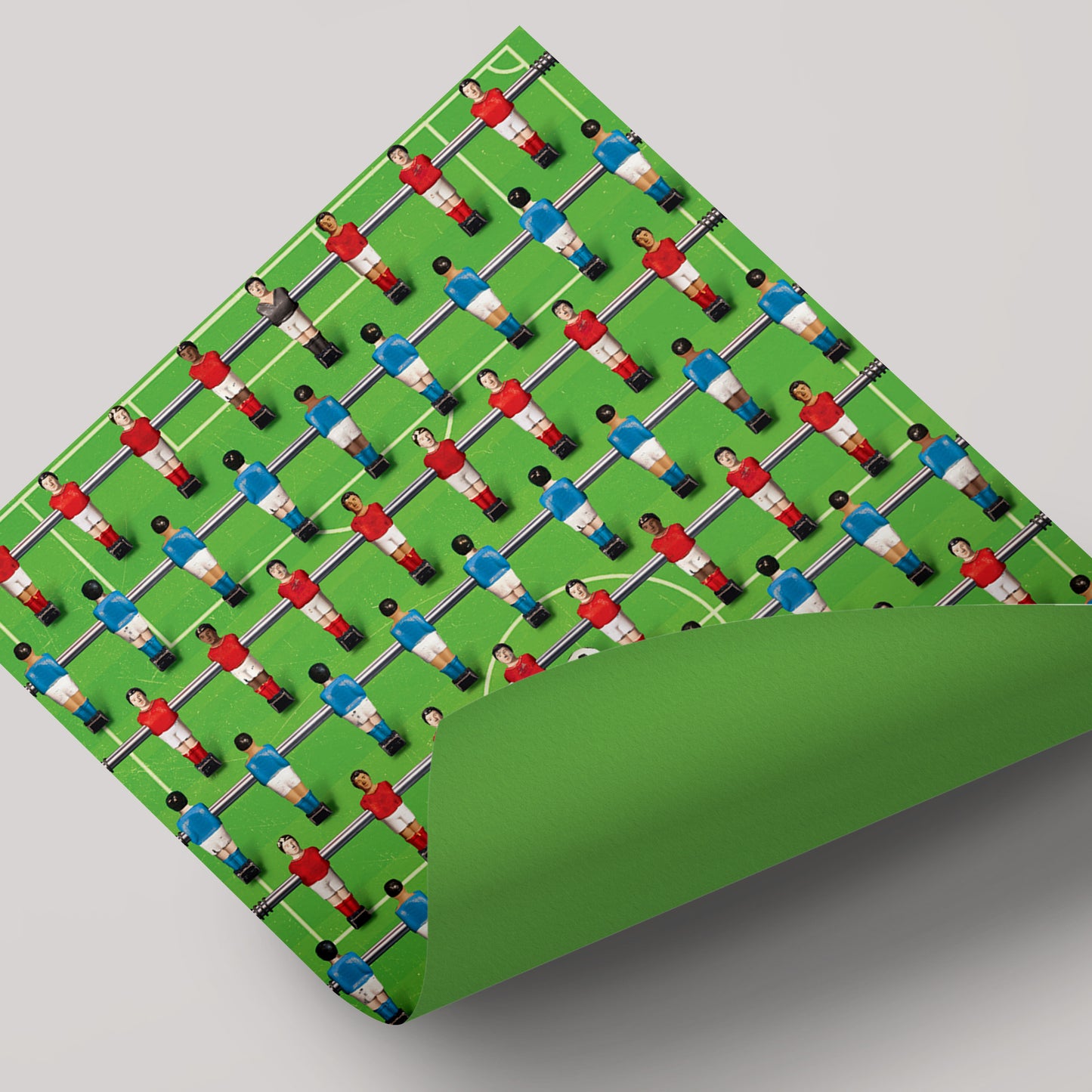 Foosball - Gift Wrap - 3 Sheets