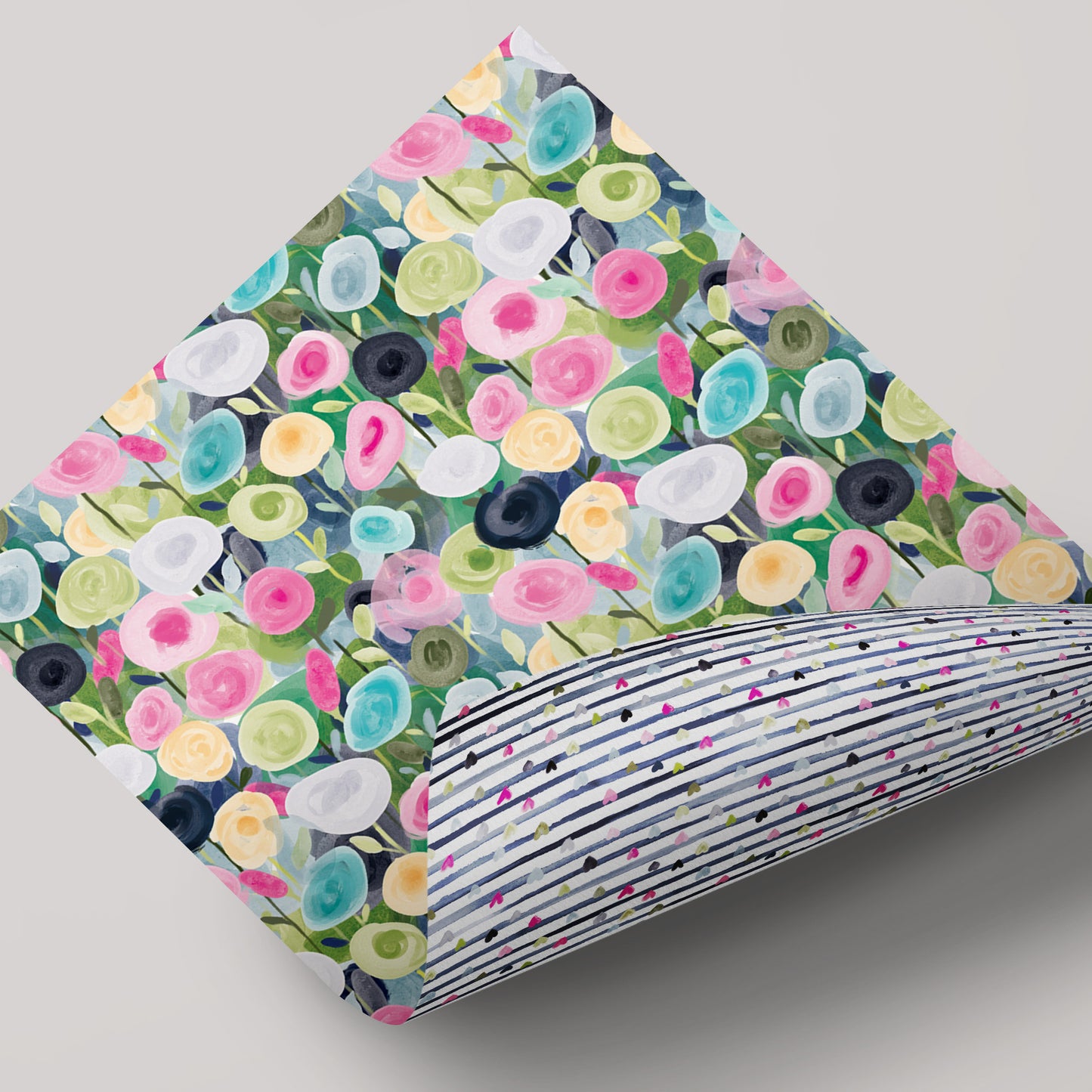 Blooming Blush - Gift Wrap - 3 Sheets