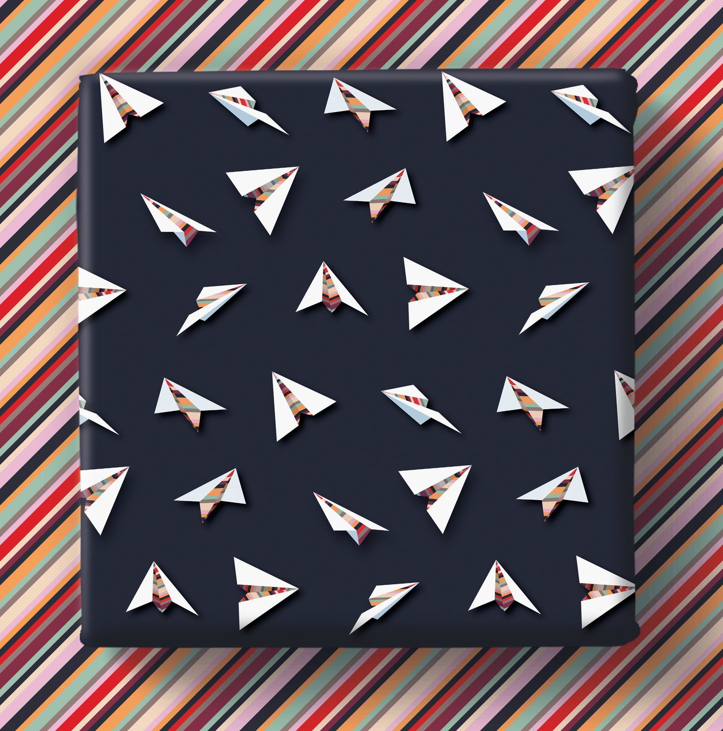 Paper Planes - Gift Wrap - 3 Sheets