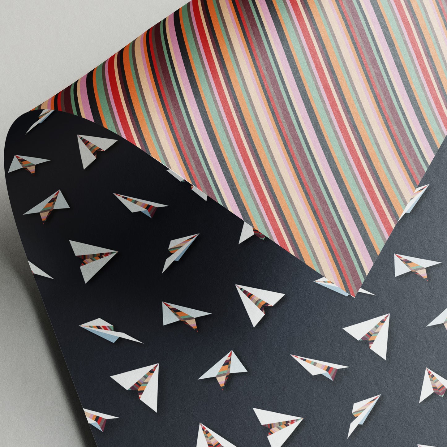 Paper Planes - Gift Wrap - 3 Sheets