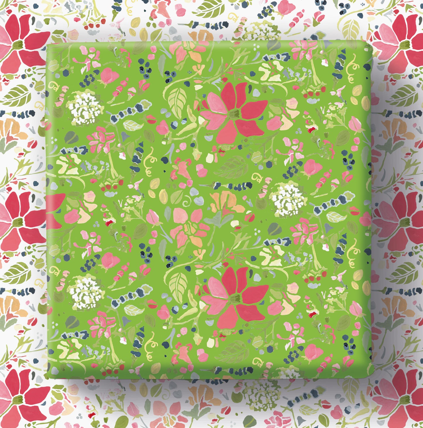 Spring Meadow - Julie Dodsworth - Gift Wrap - 3 Sheets