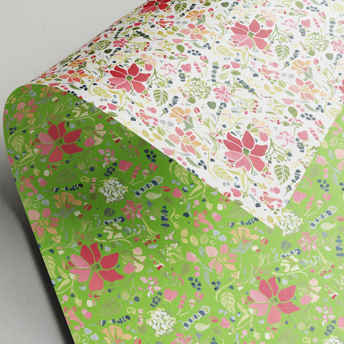Spring Meadow - Julie Dodsworth - Gift Wrap - 3 Sheets