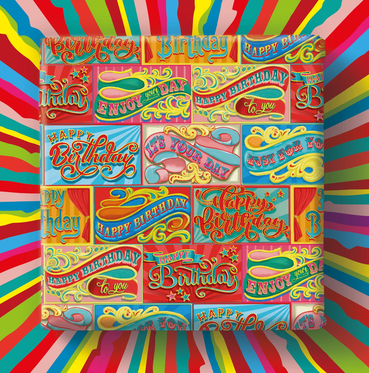 Fun of the Fair - Gift Wrap - 3 Sheets