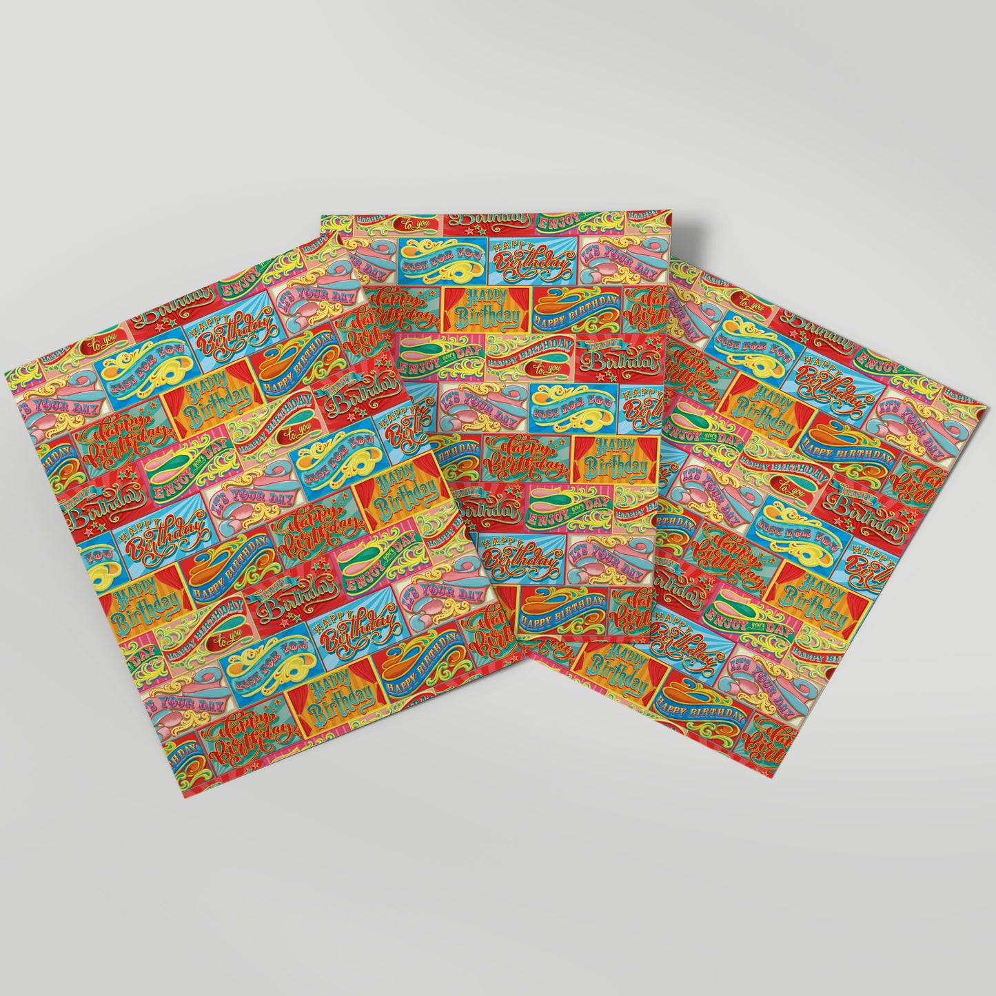 Fun of the Fair - Gift Wrap - 3 Sheets