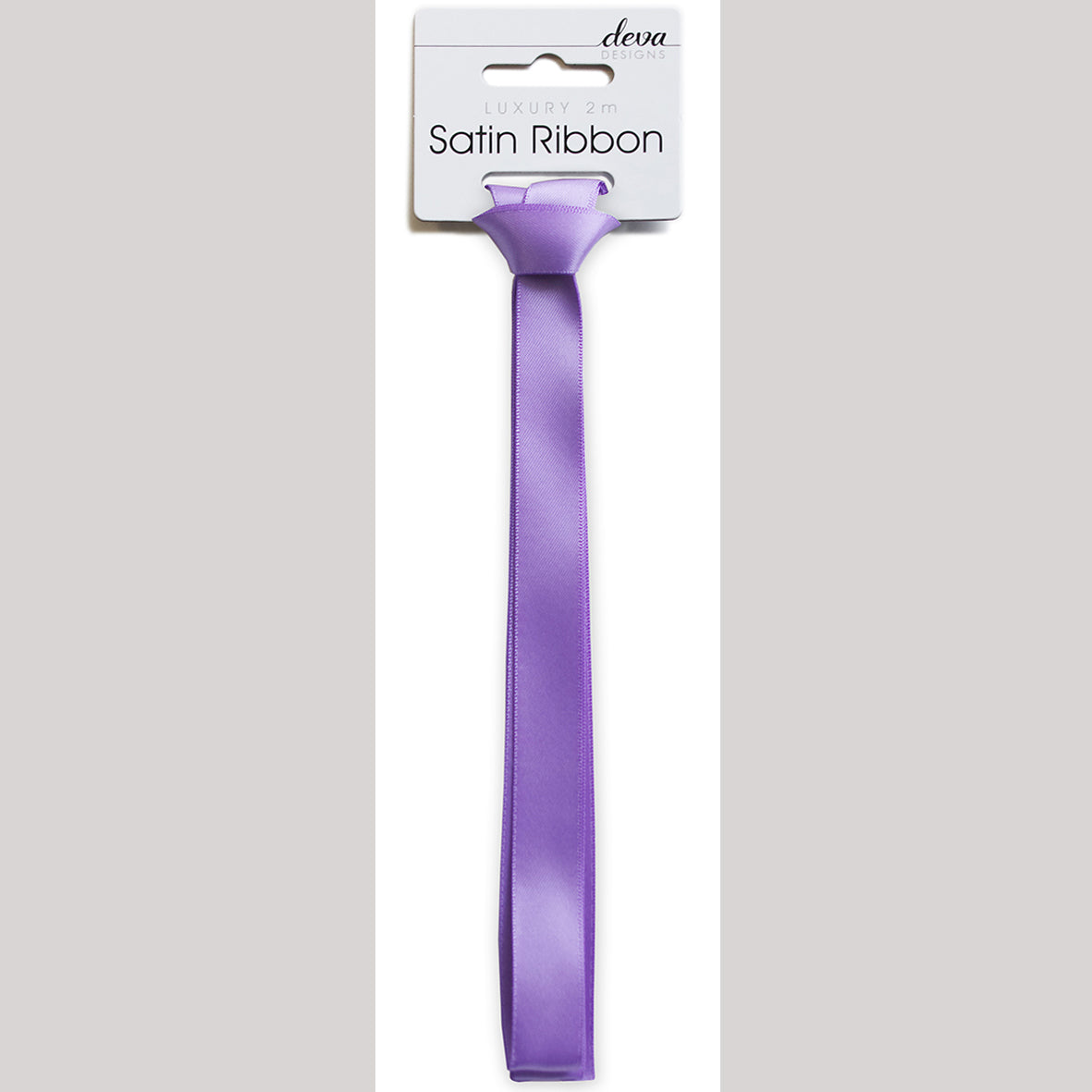 Satin Ribbon 15mm x 2m - Lilac