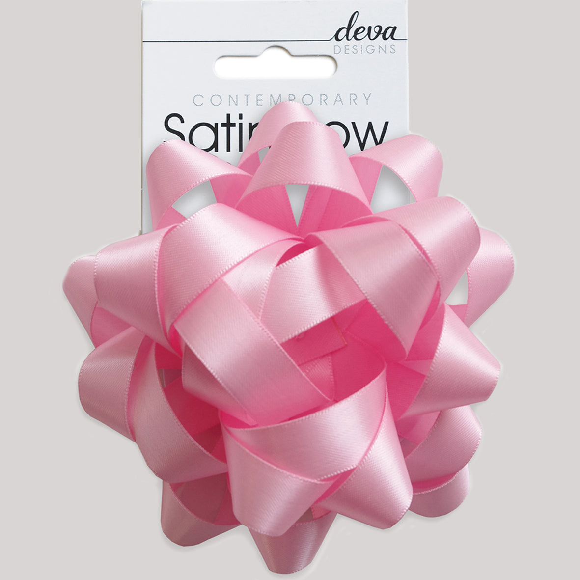 Satin Bow - Soft Pink