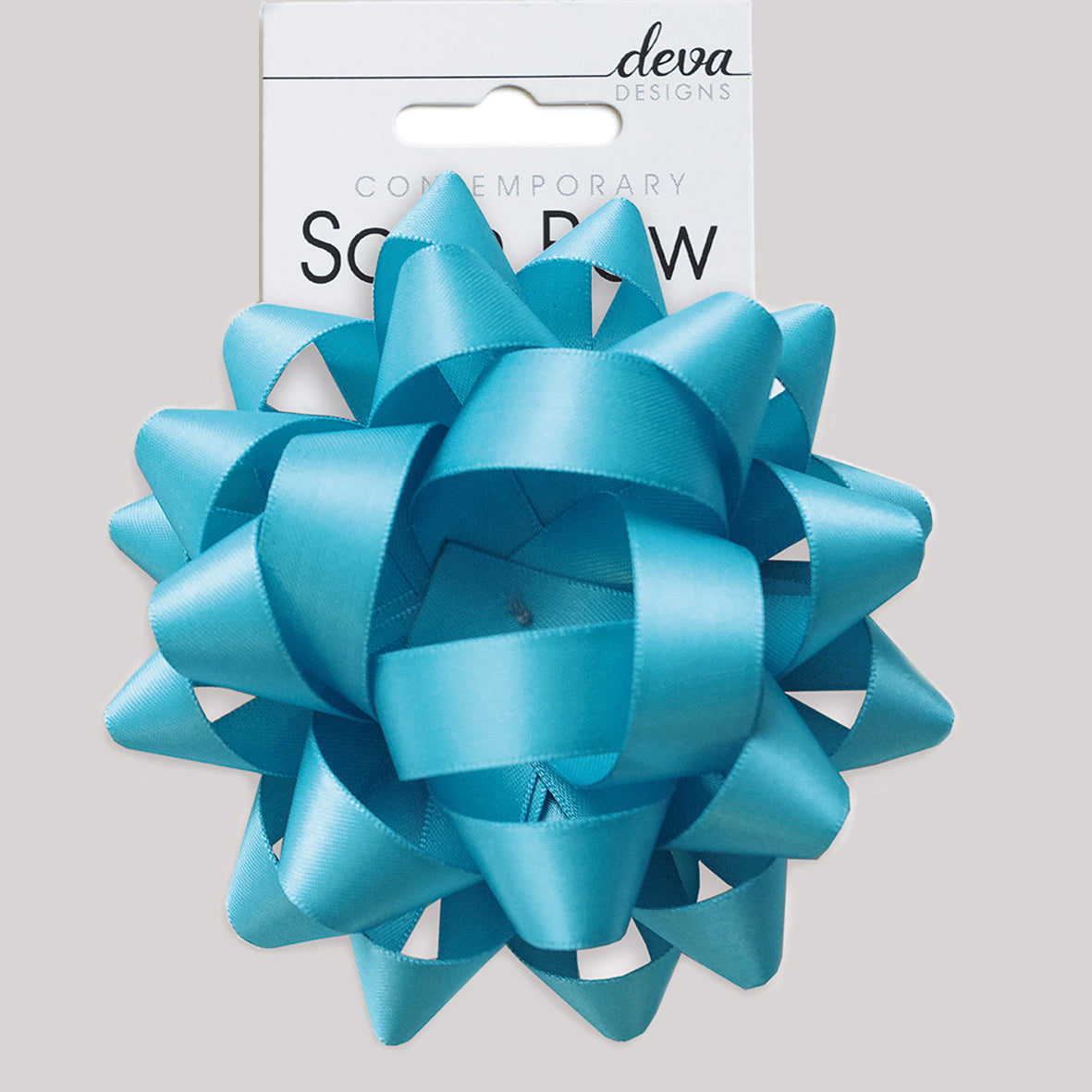 Satin Bow - Teal
