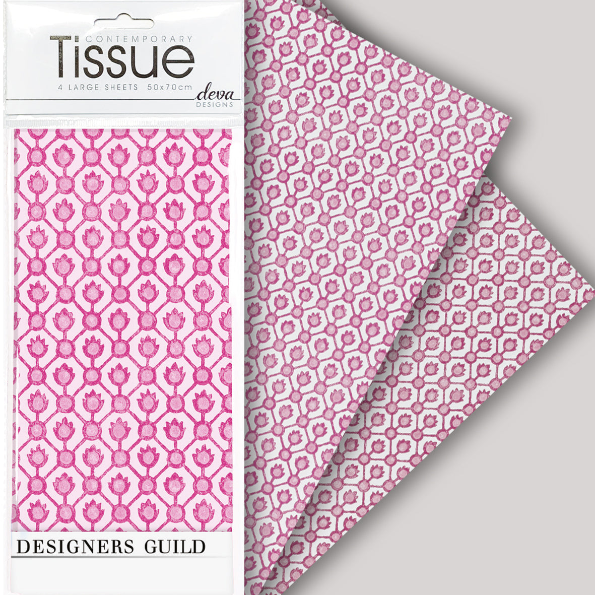 Porcelaine Pink - Designers Guild - Printed Tissue