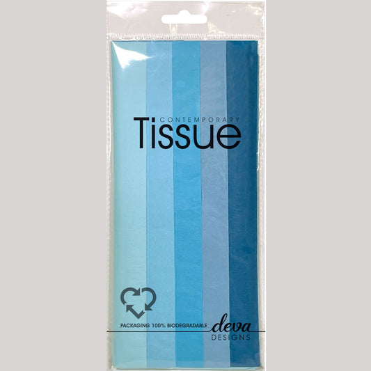 Tissue Waterfall Blue