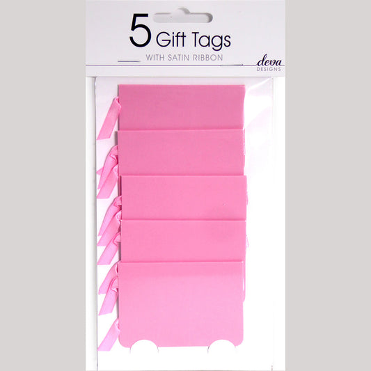 Tag 5's - Soft Pink