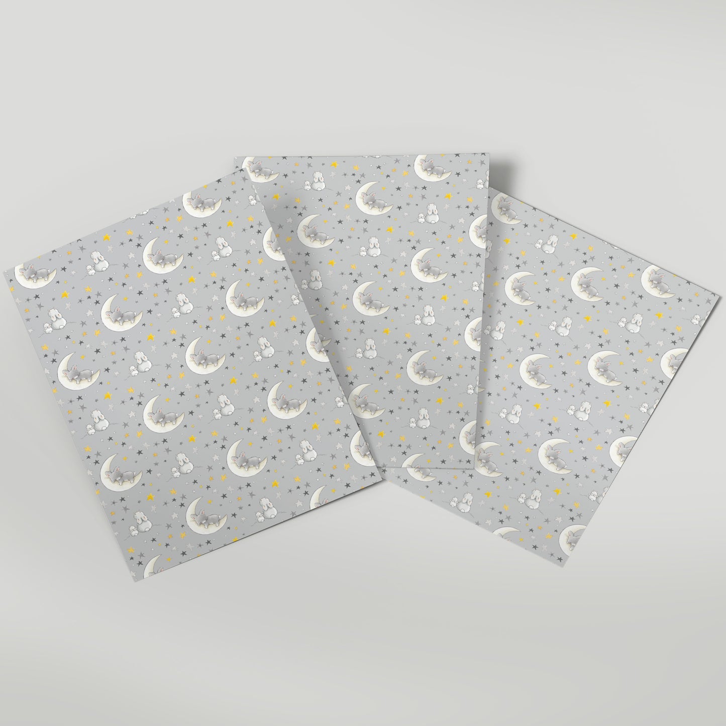 In The Stars - Bunnies By The Bay - Gift Wrap - 3 Sheets