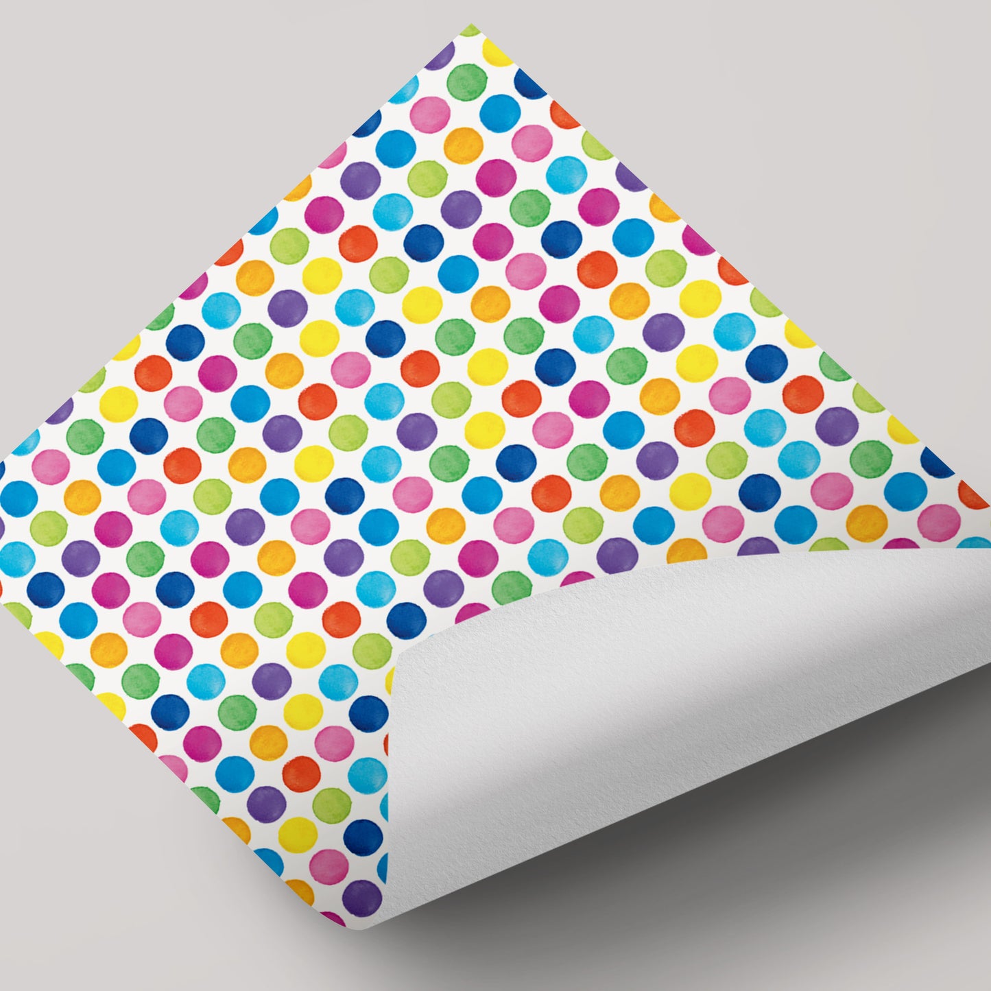 Rainbow Dots - Gift Wrap - 3 Sheets