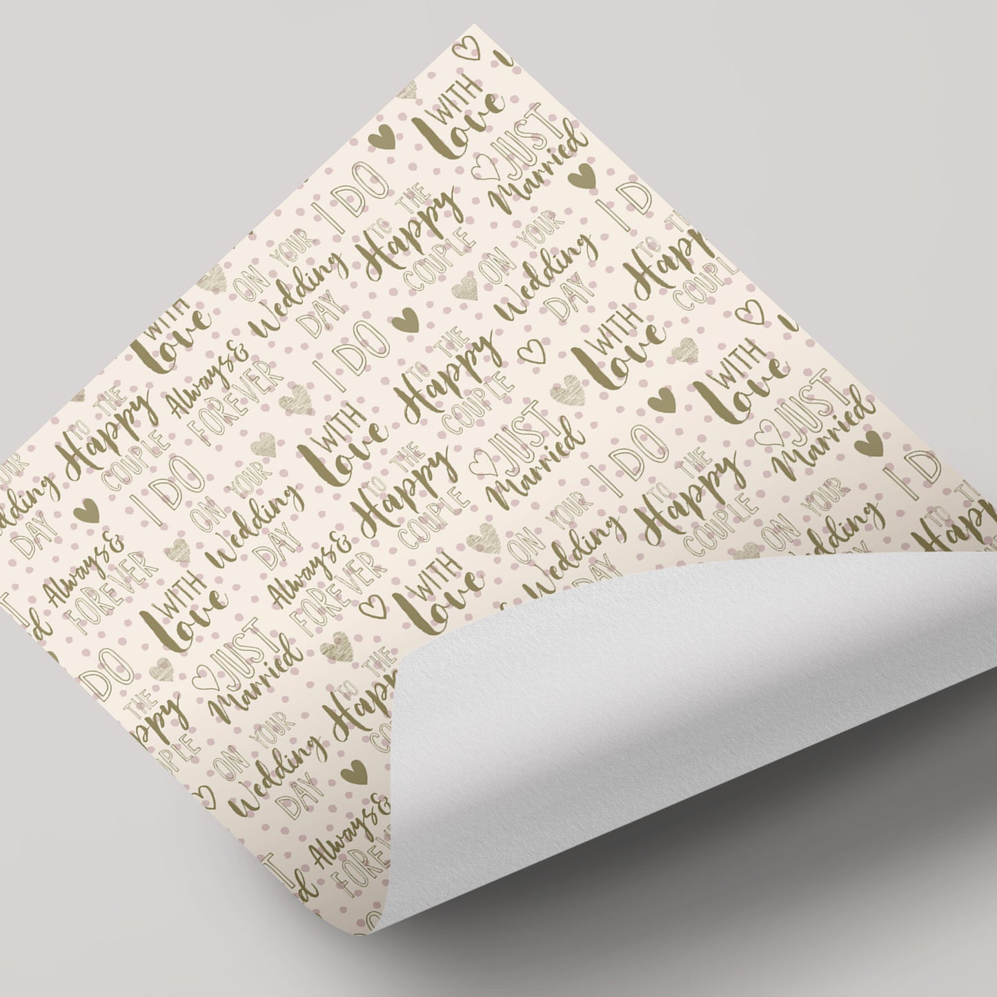 Wedding Day - Gift Wrap - 3 Sheets