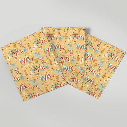 Carnival Circus - Gift Wrap - 3 Sheets