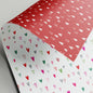 Paper Hearts - Gift Wrap - 3 Sheets