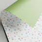 Polka Dot Bunnies - Gift Wrap - 3 Sheets