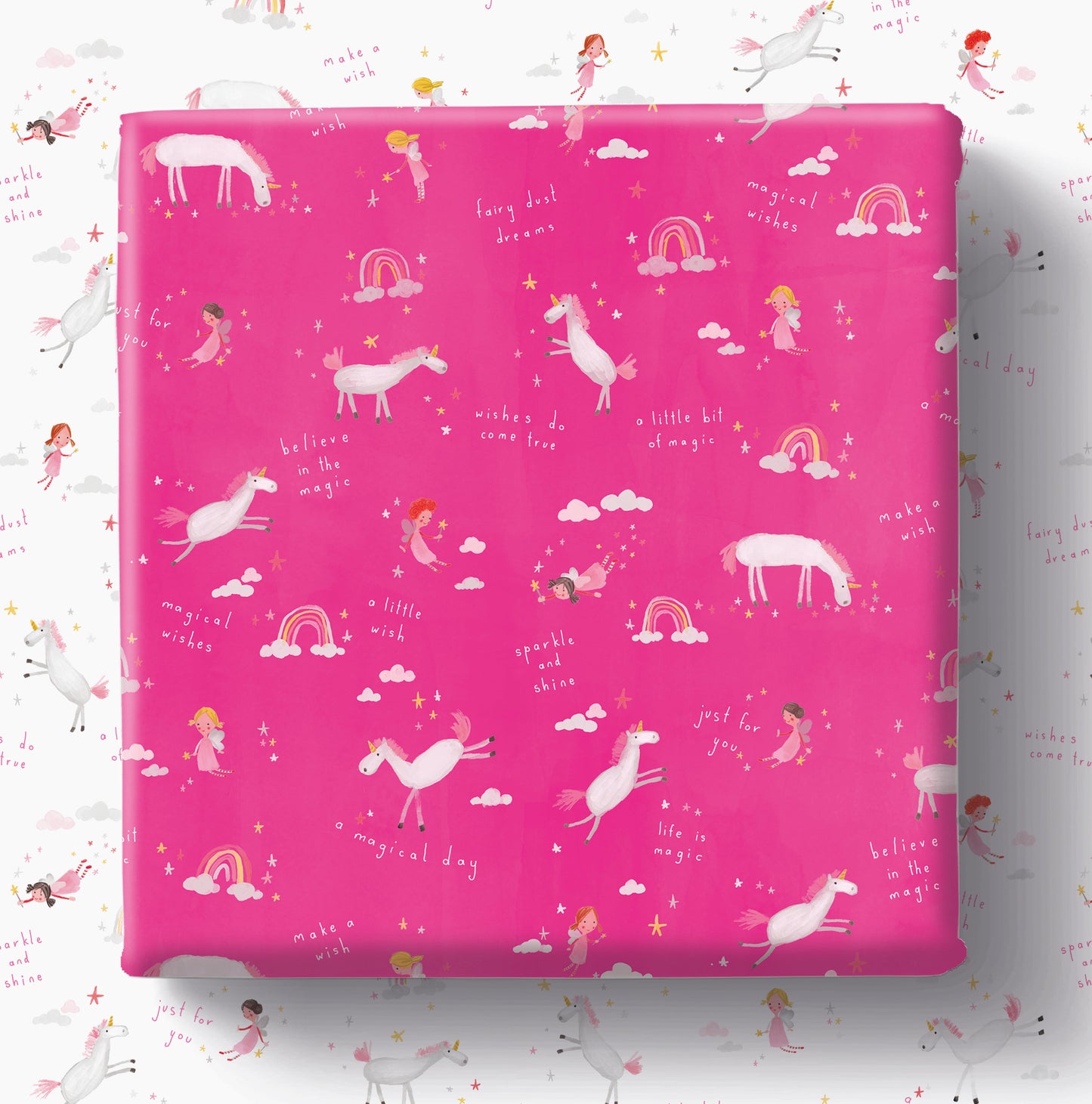 Magical Wishes - Gift Wrap - 3 Sheets