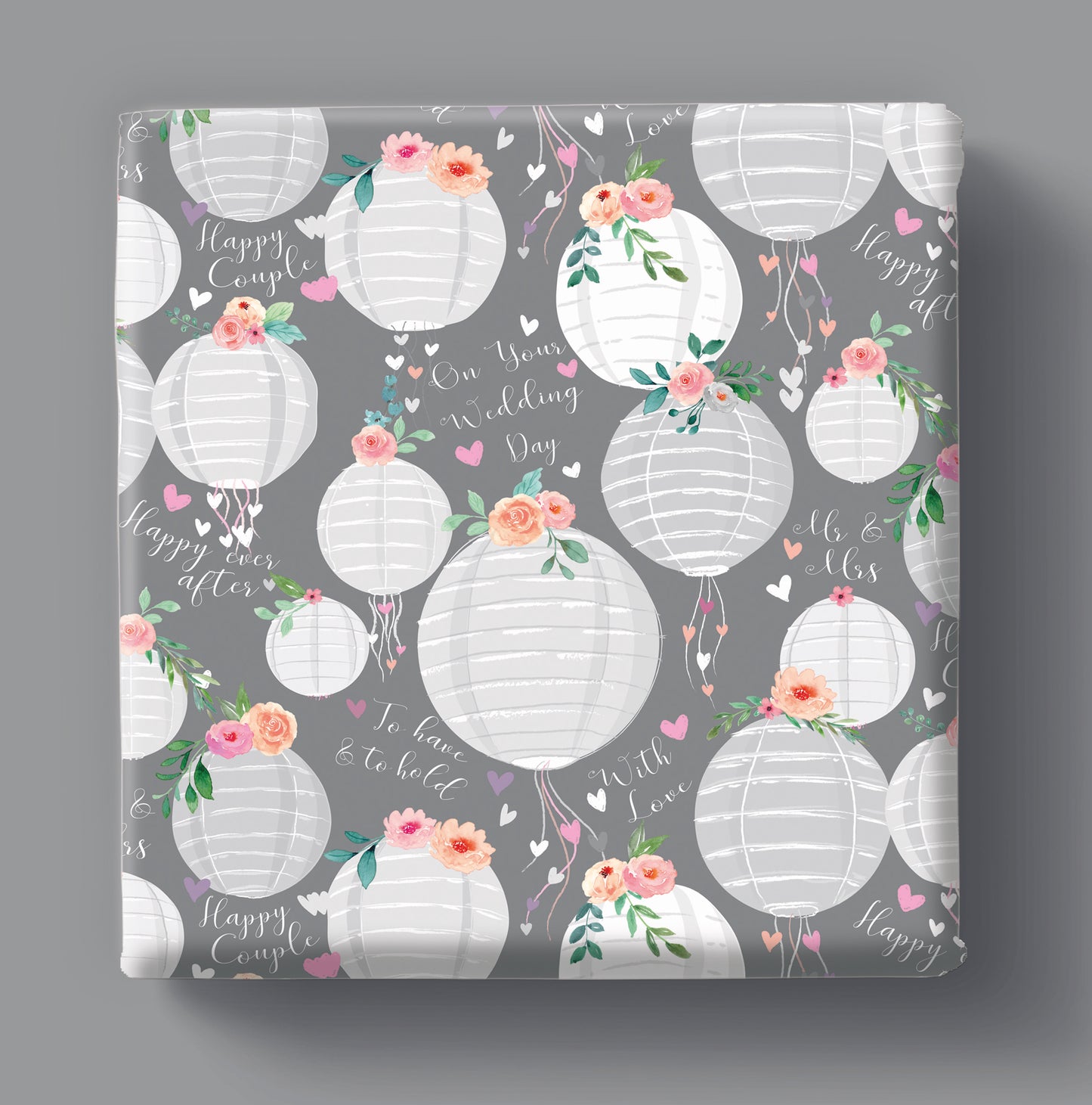 Paper Lanterns - Gift Wrap - 3 Sheets