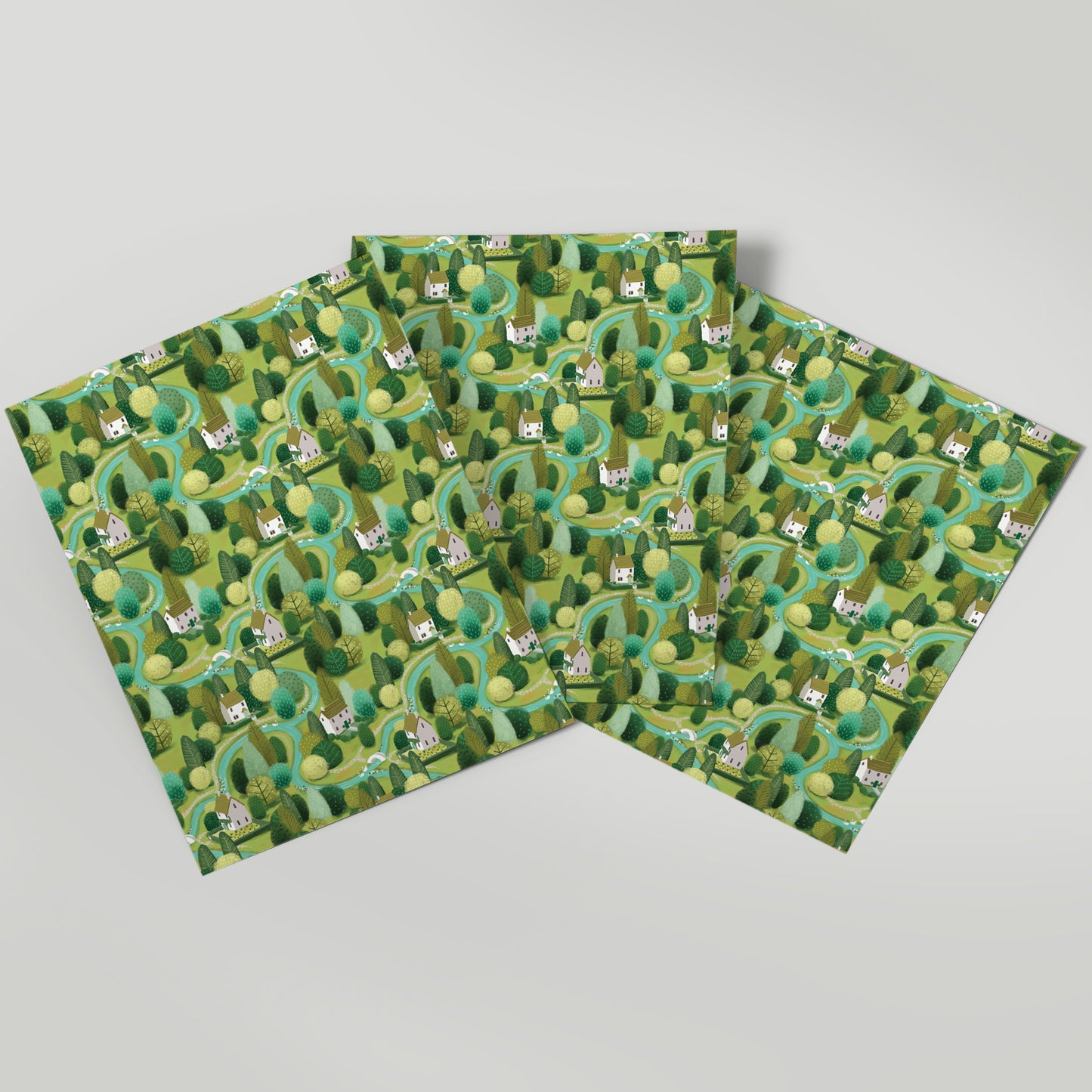 Emerald Isle - Gift Wrap - 3 Sheets