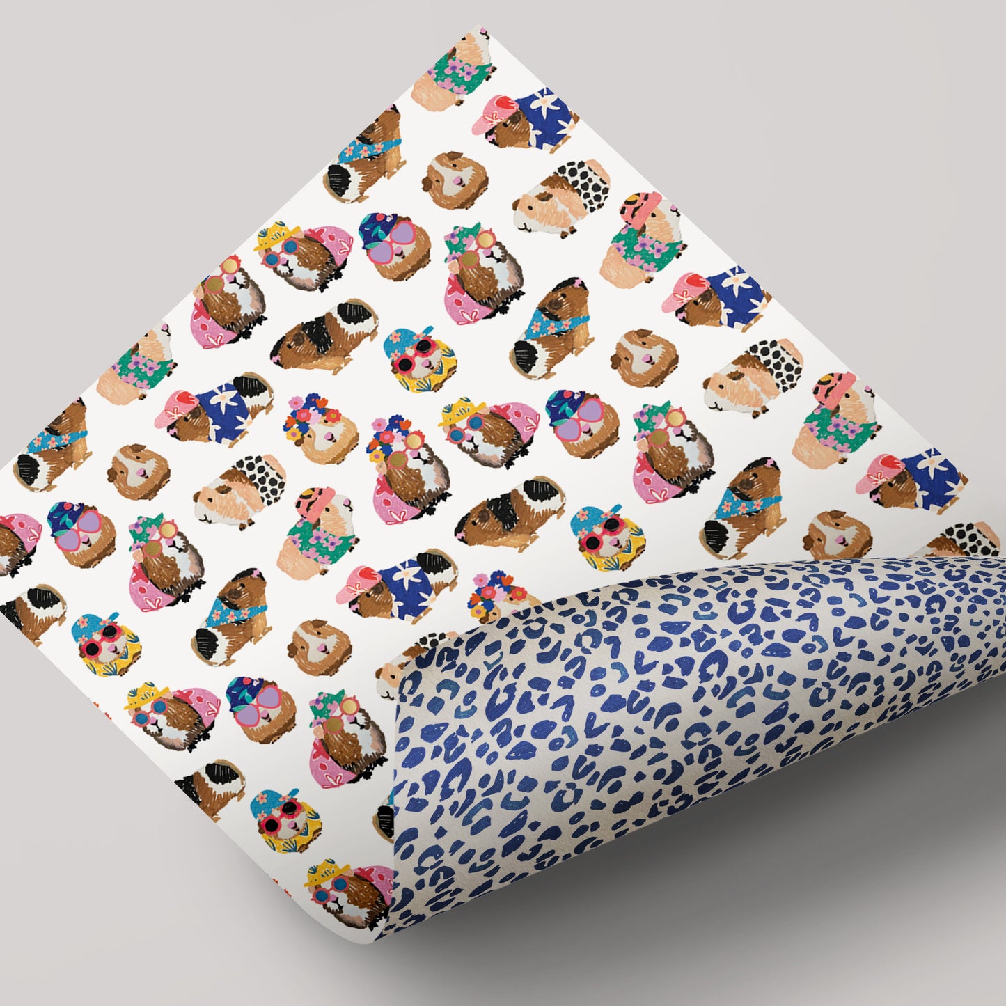 Guinea Pigs - Stop The Clock - Gift Wrap - 3 Sheets