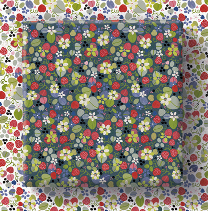 Strawberry Meadow - Julie Dodsworth - Gift Wrap - 3 Sheets