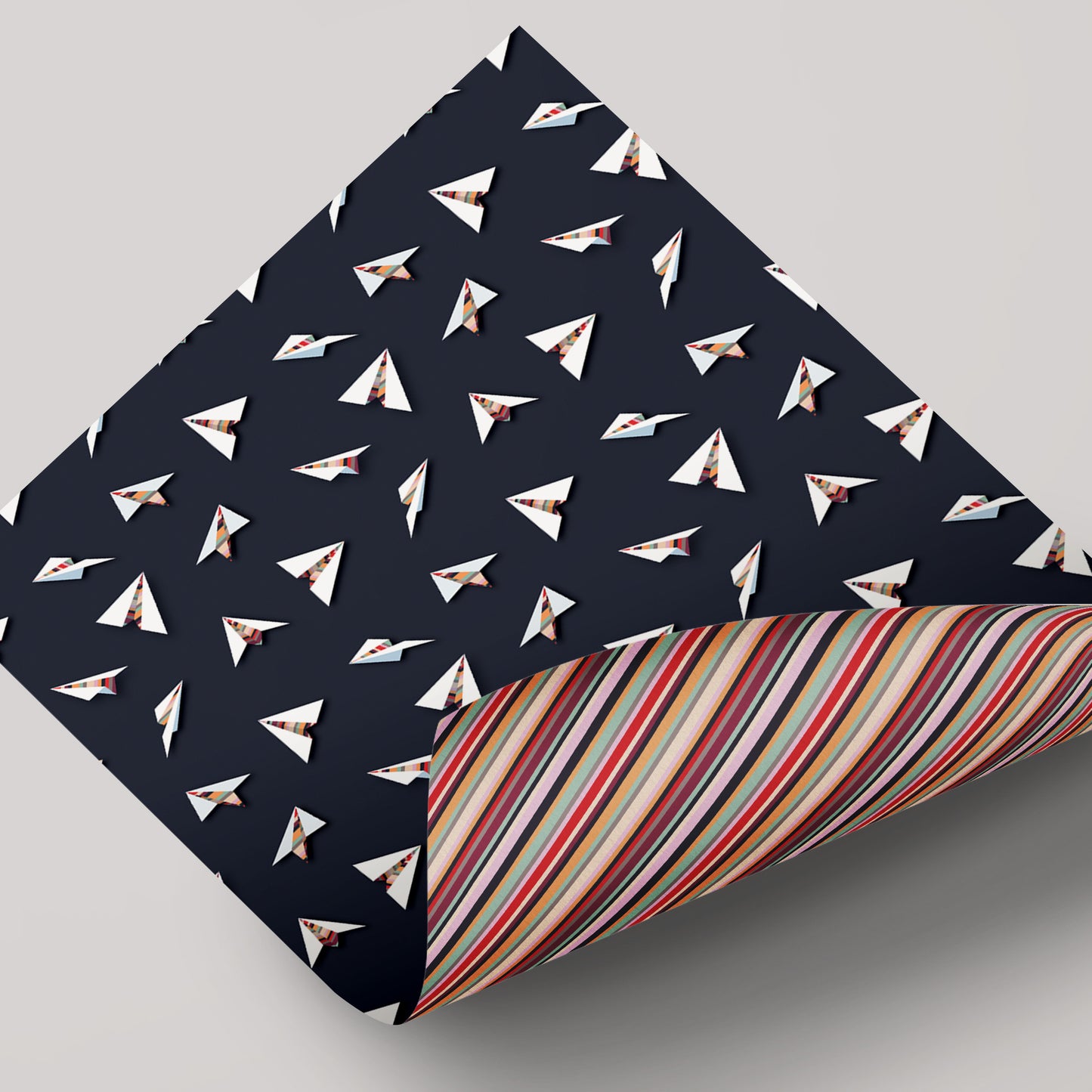 Paper Planes - Gift Wrap - 3 Sheets