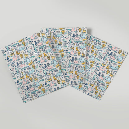 Safari Club - Gift Wrap - 3 Sheets