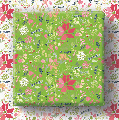 Spring Meadow - Julie Dodsworth - Gift Wrap - 3 Sheets