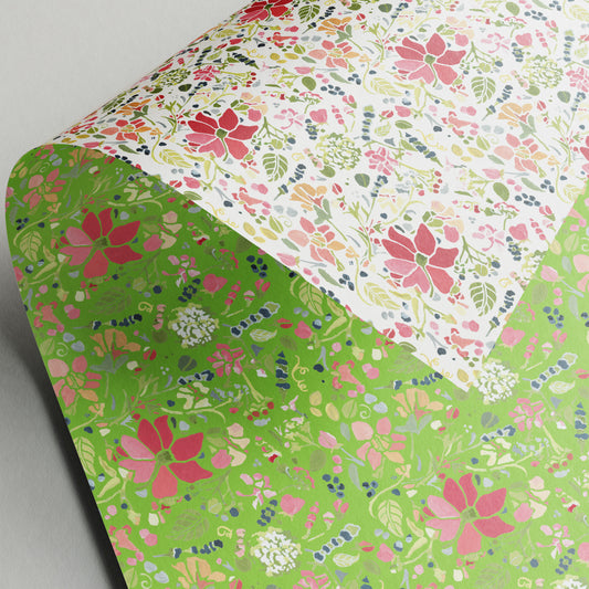 Spring Meadow - Julie Dodsworth - Gift Wrap - 3 Sheets