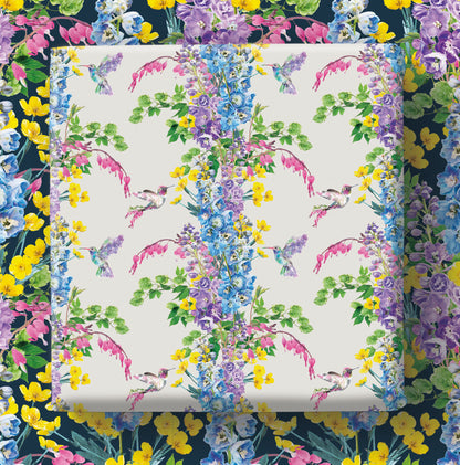 Lola Hummingbird - Gift Wrap - 3 Sheets