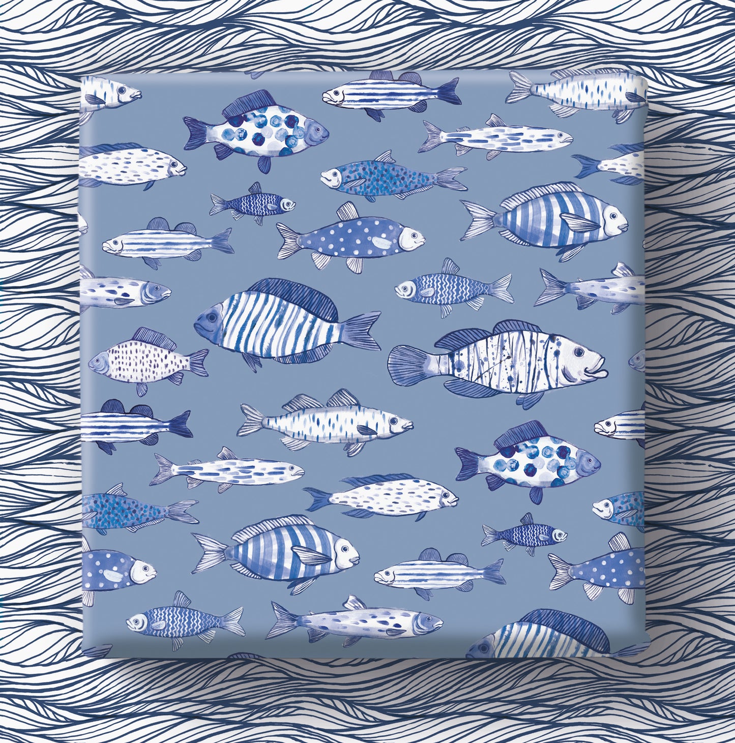 Seabreeze - Gift Wrap - 3 Sheets