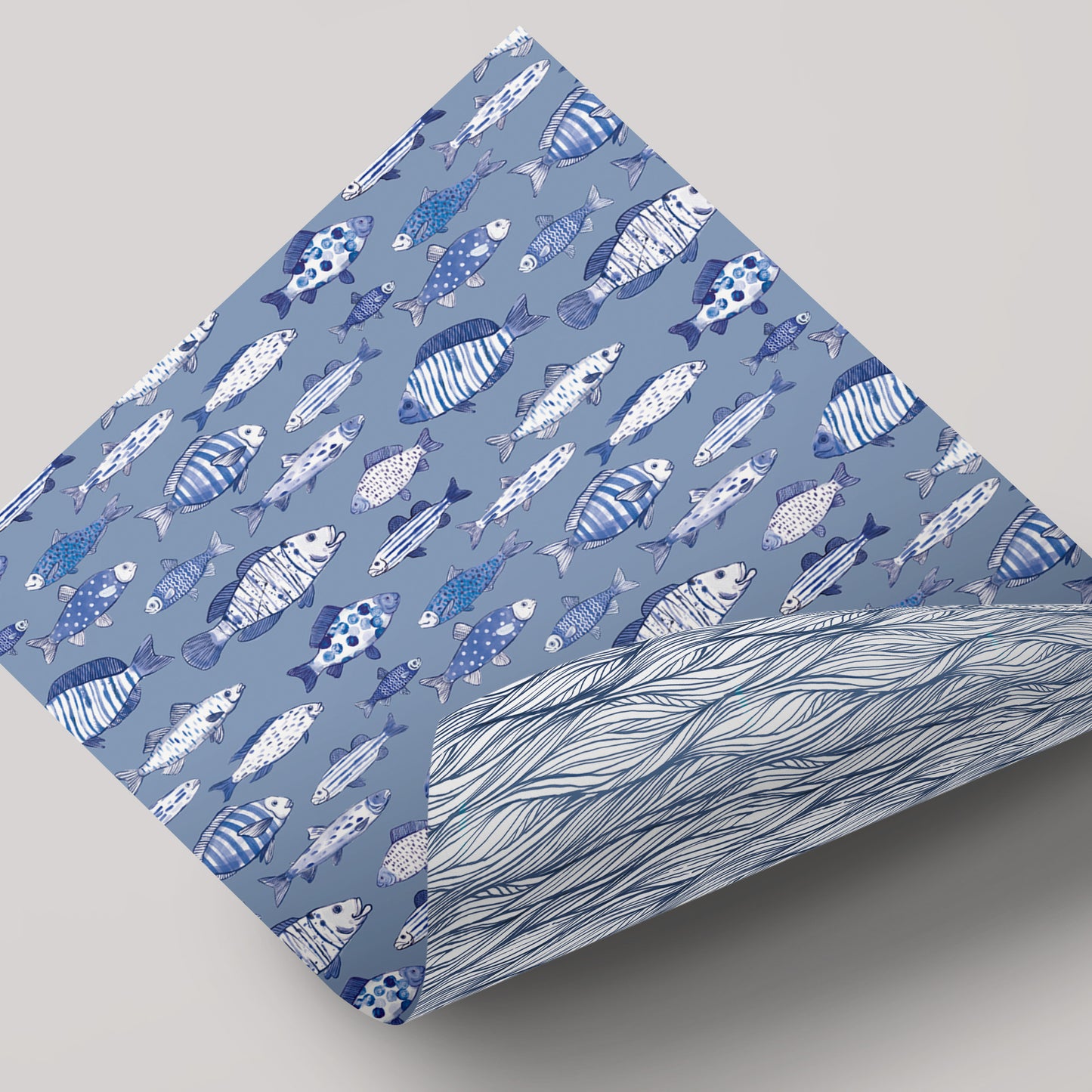 Seabreeze - Gift Wrap - 3 Sheets