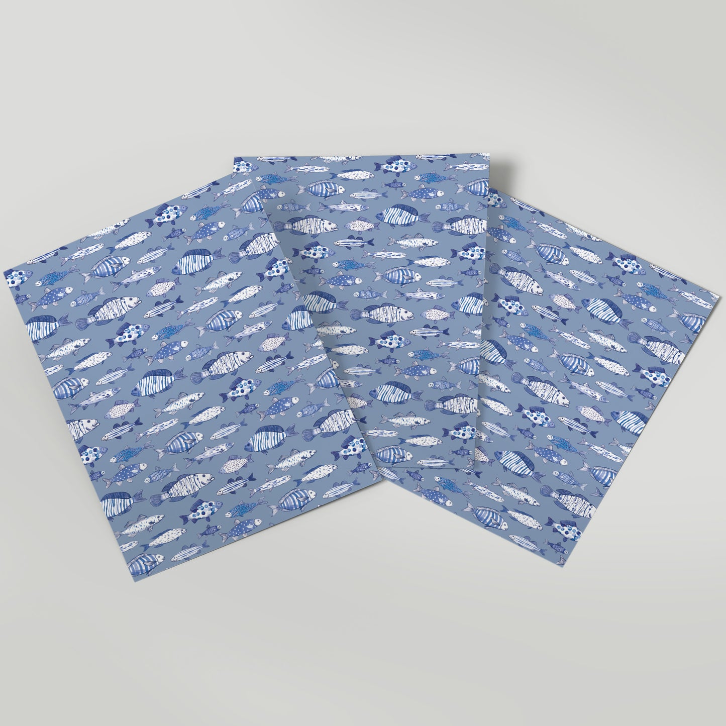 Seabreeze - Gift Wrap - 3 Sheets