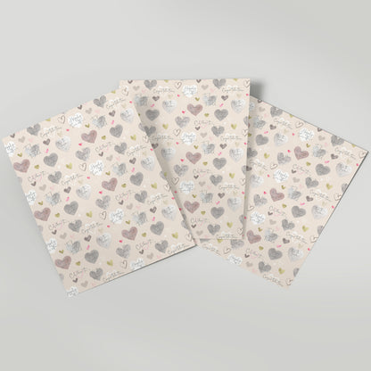 To Have And To Hold - Gift Wrap - 3 Sheets